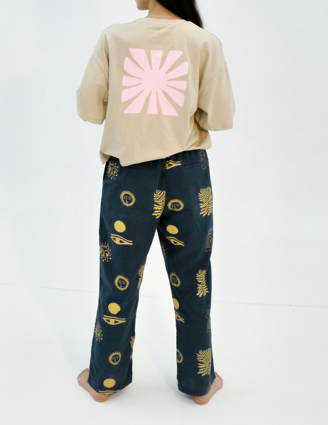 Seersucker Ali Pant - Case The Summer Print