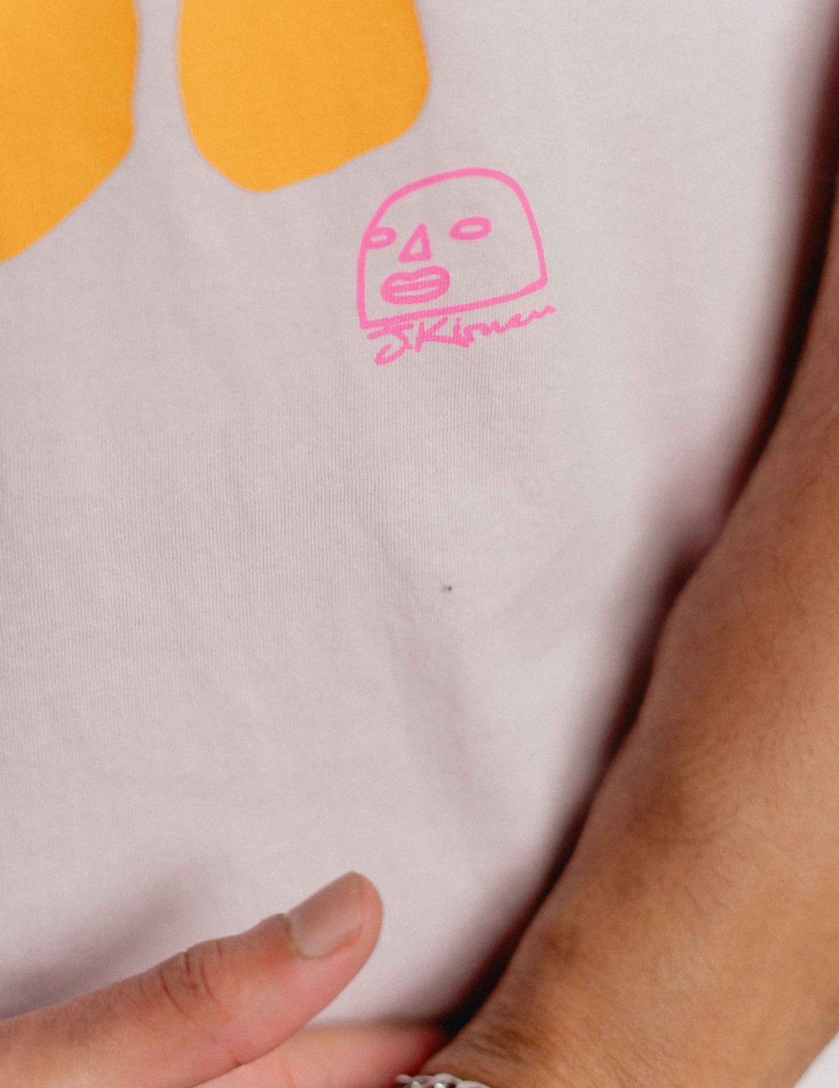 Fresh Staple Tee - James Kirwan Pastel Pink