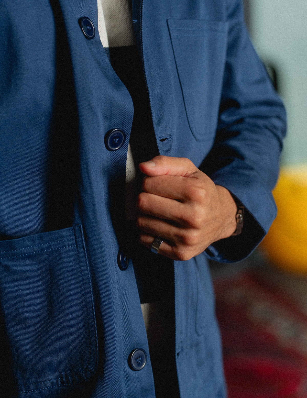 Workers Jacket - Navy