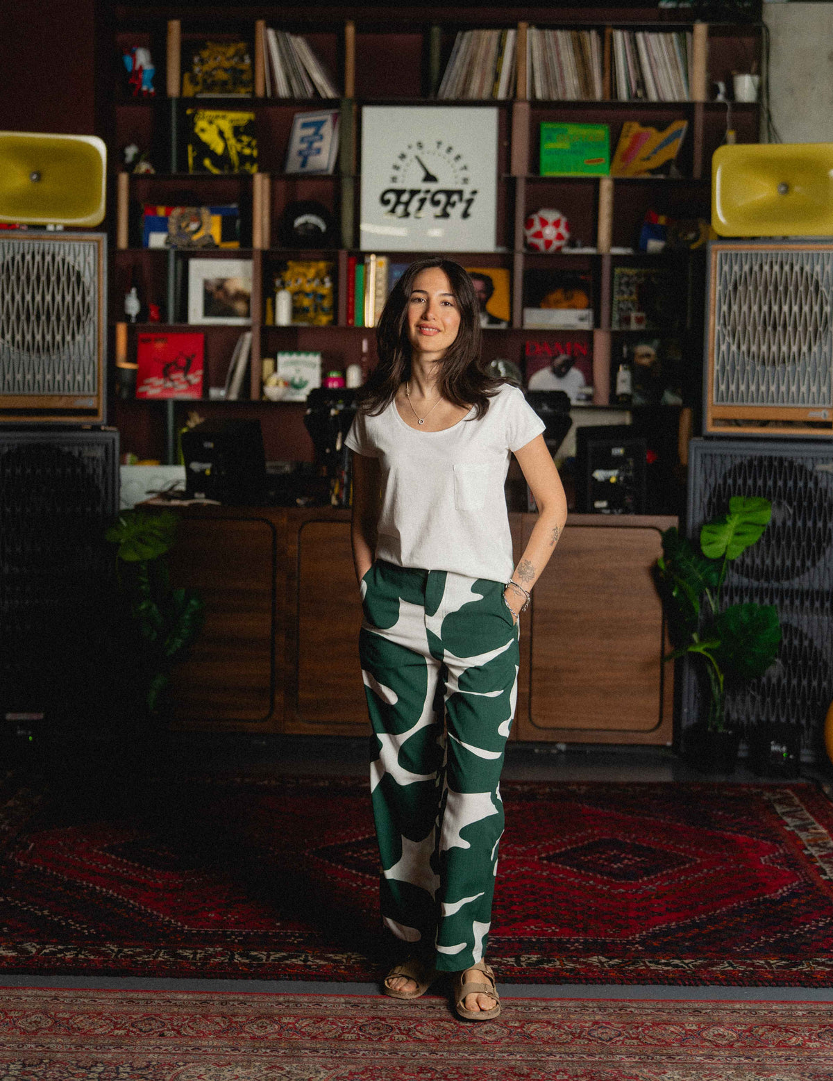 Ecovero Ali Pant - Shakti Print