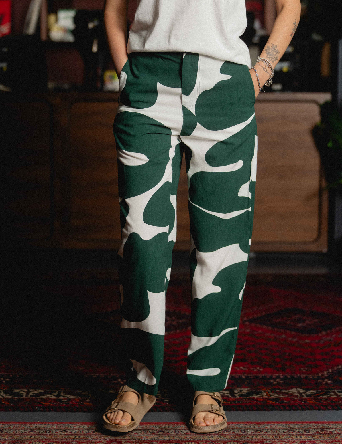 Ecovero Ali Pant - Shakti Print