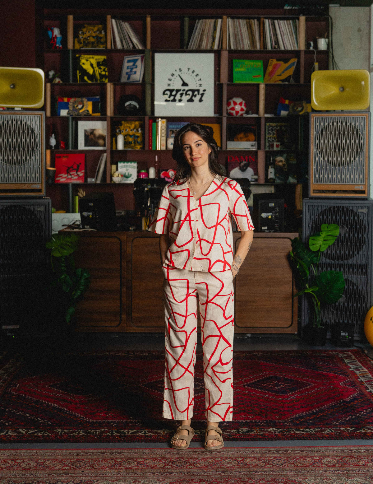 Seersucker Ali Pant - Summers Here