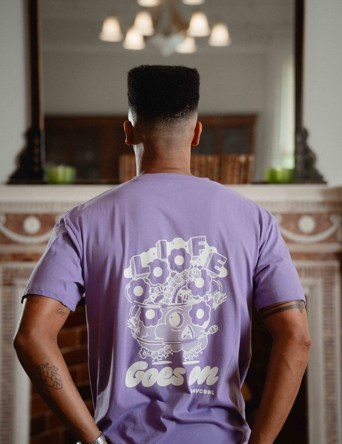 Fresh Staple Tee - Life Goes On (Gav Connell)