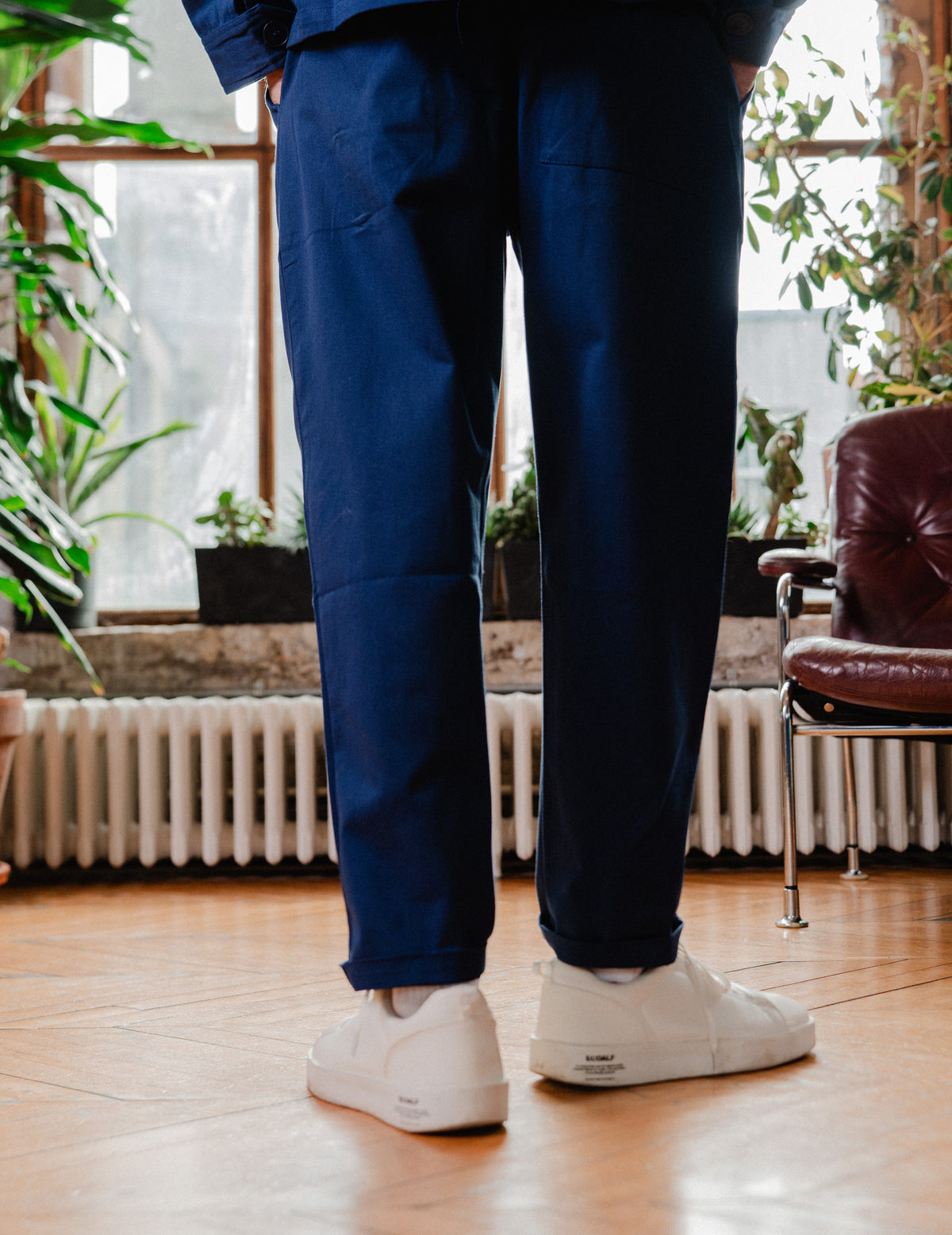 Fresh Relaxed Chinos - Navy