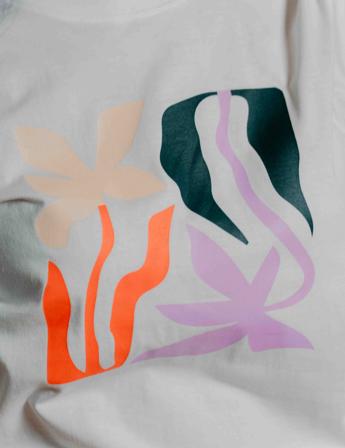 Fresh Fitted Tee - Bloom
