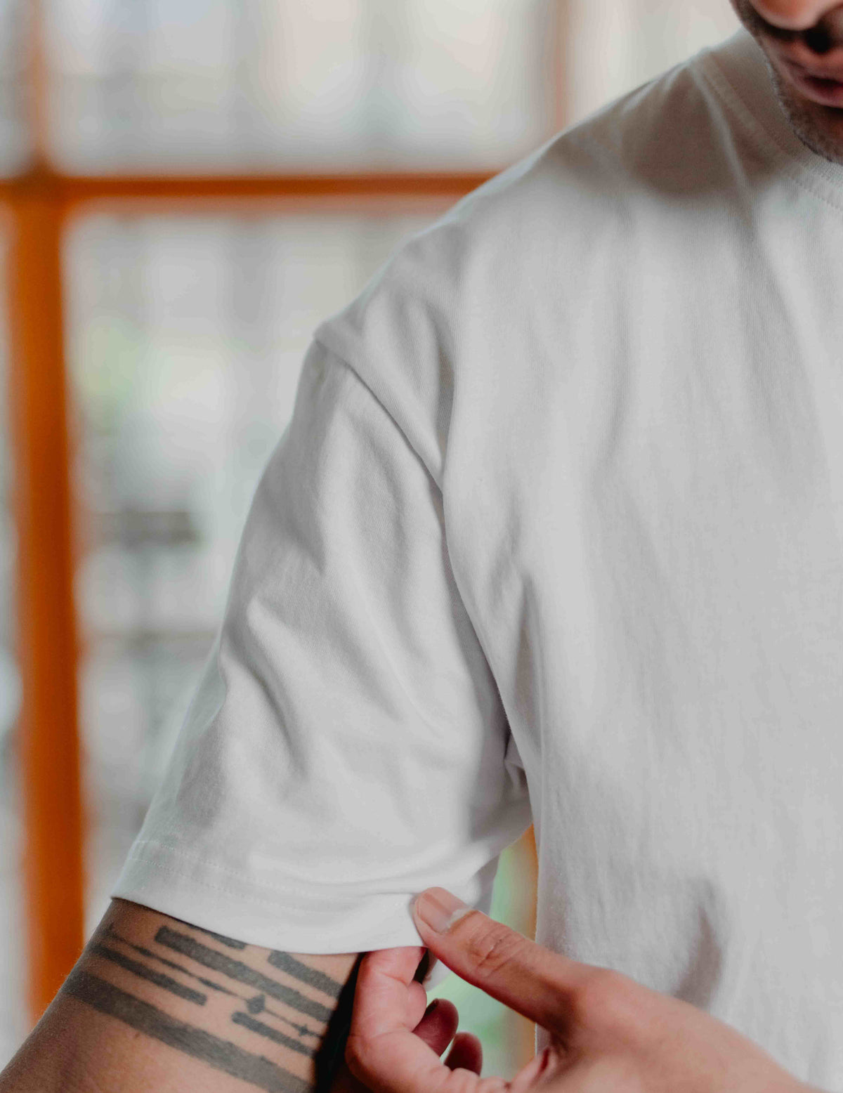 Fresh Vintage Heavyweight Washed Tee - White