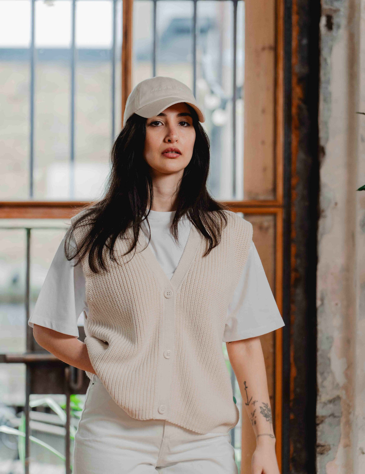 Fresh Summer Knit Vest - Plain