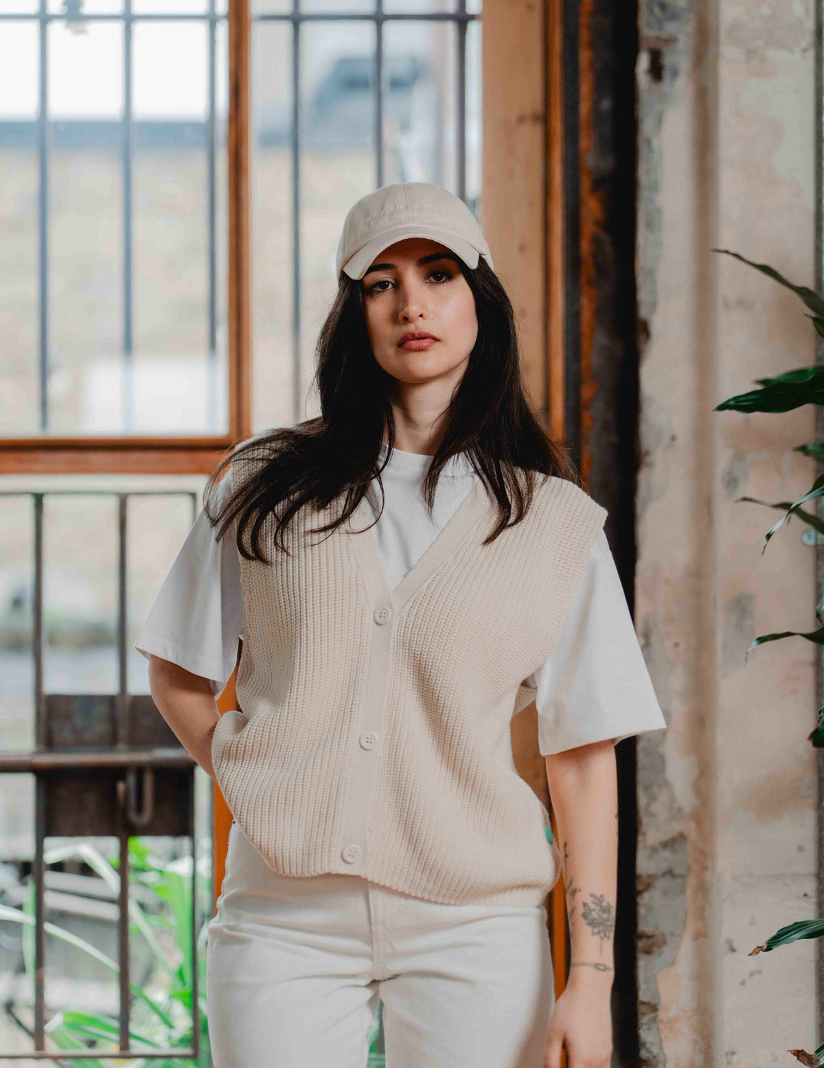 Fresh Summer Knit Vest - Plain