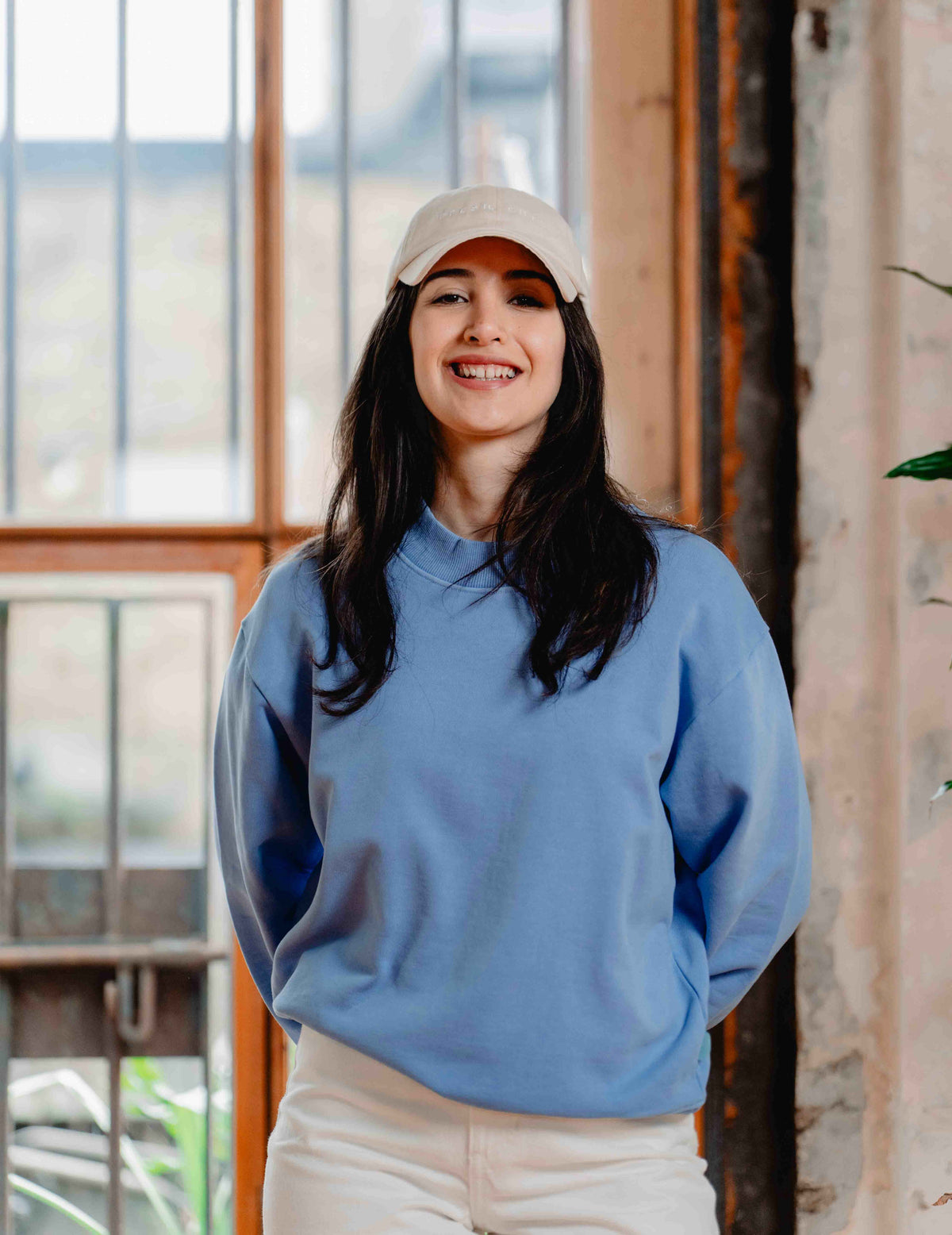 Womens Castle Crew - Washed Blue