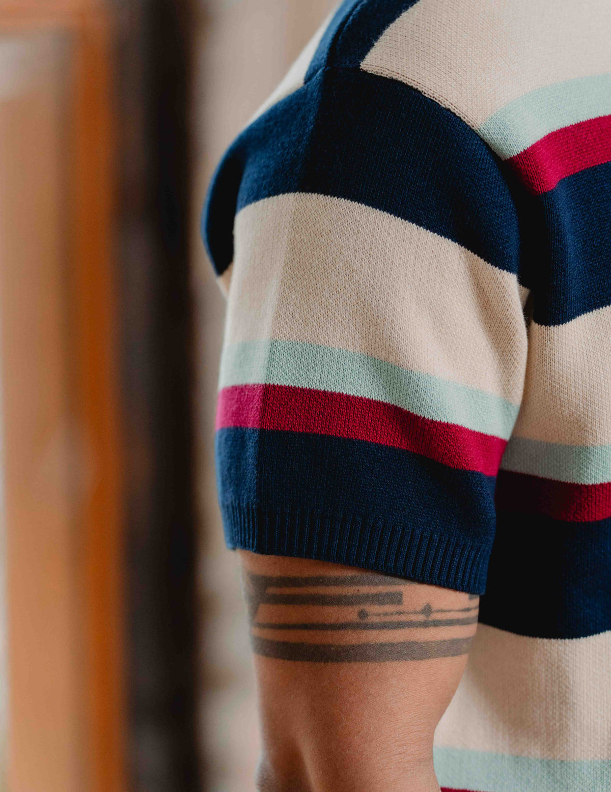 Fresh Knit Tee - Stripe 2026