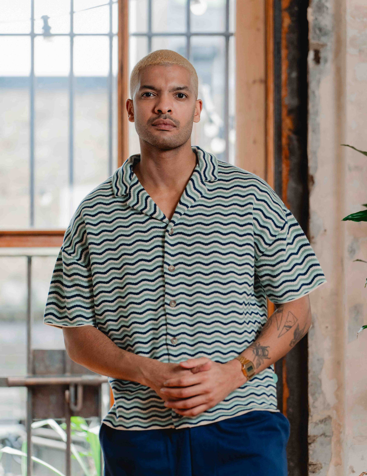 Fresh Knit Shirt - Stripe