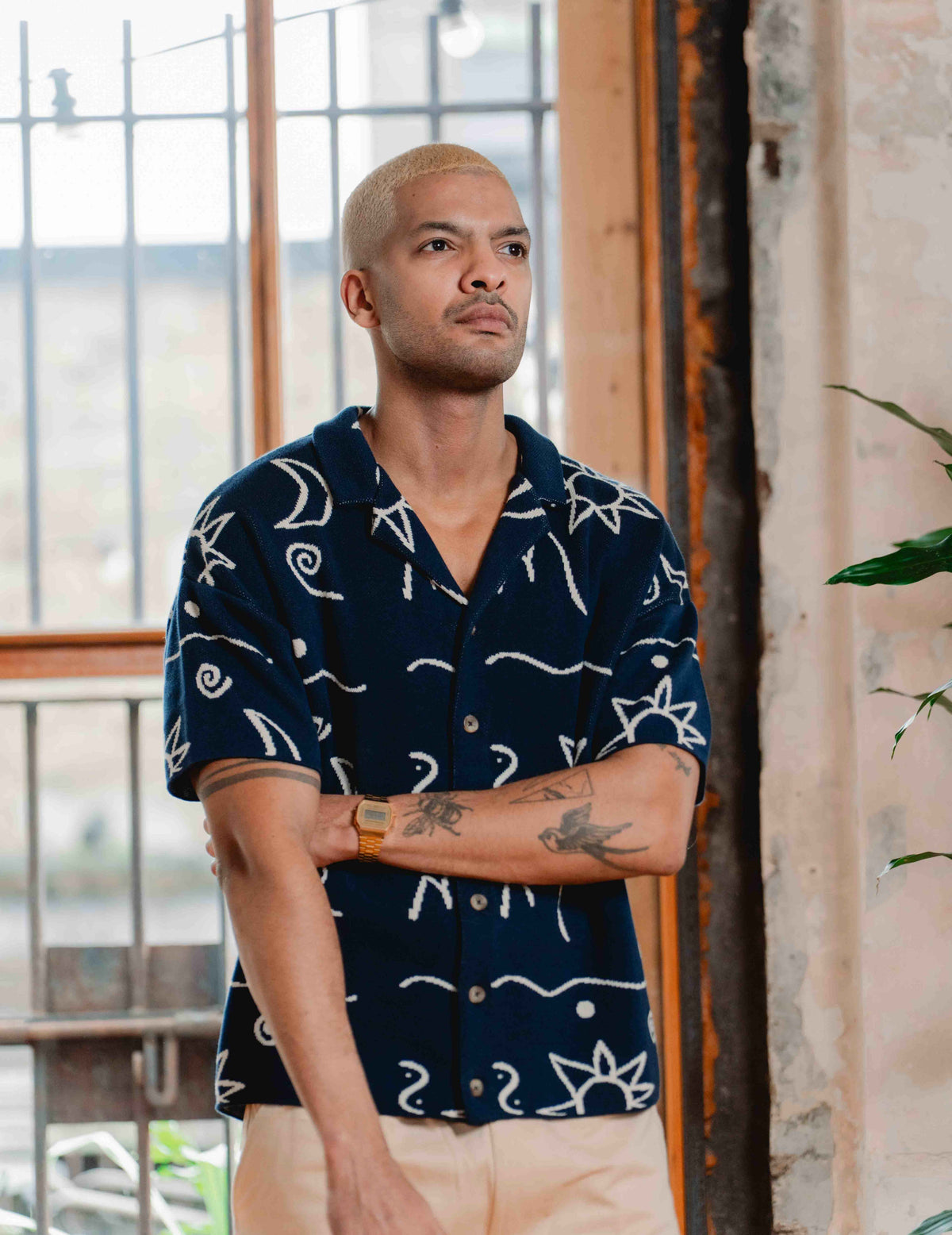 Fresh Knit Shirt - Sun Design