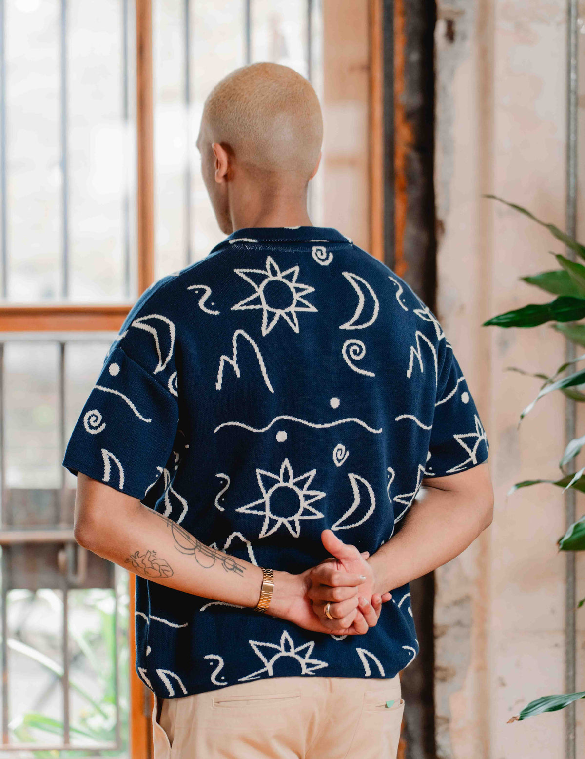 Fresh Knit Shirt - Sun Design