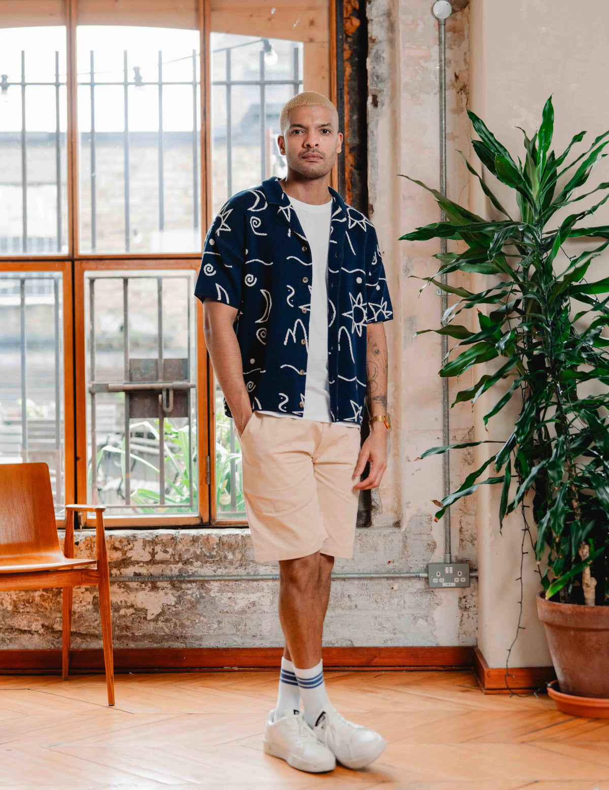 Fresh Knit Shirt - Sun Design