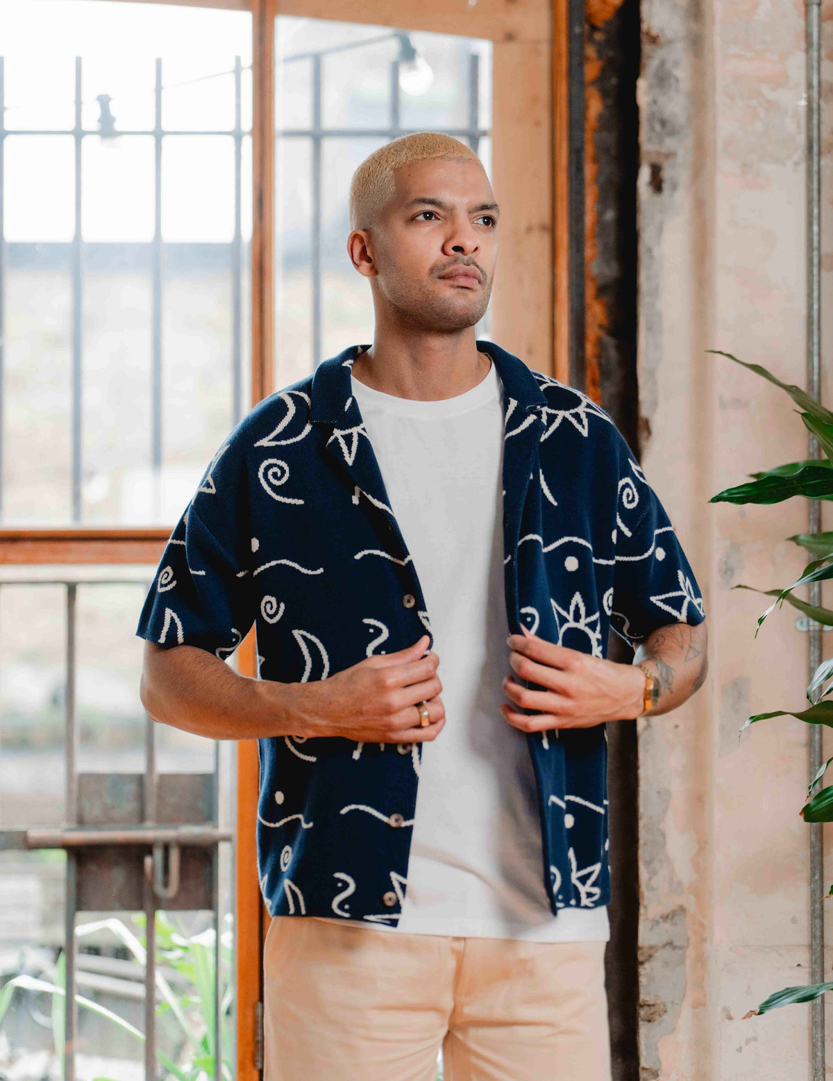 Fresh Knit Shirt - Sun Design