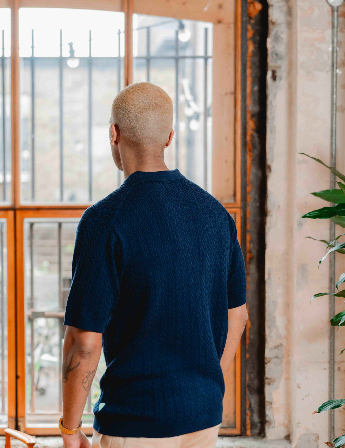 Fresh Knit Shirt - Navy