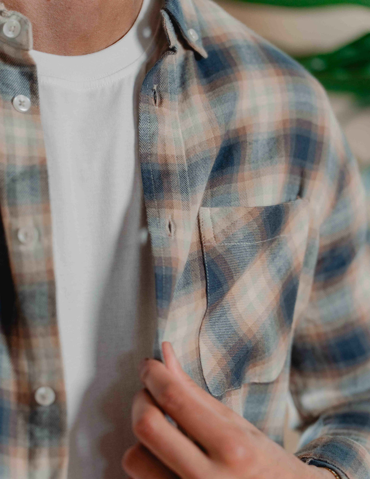 FC Flannel Check Shirt - Brown
