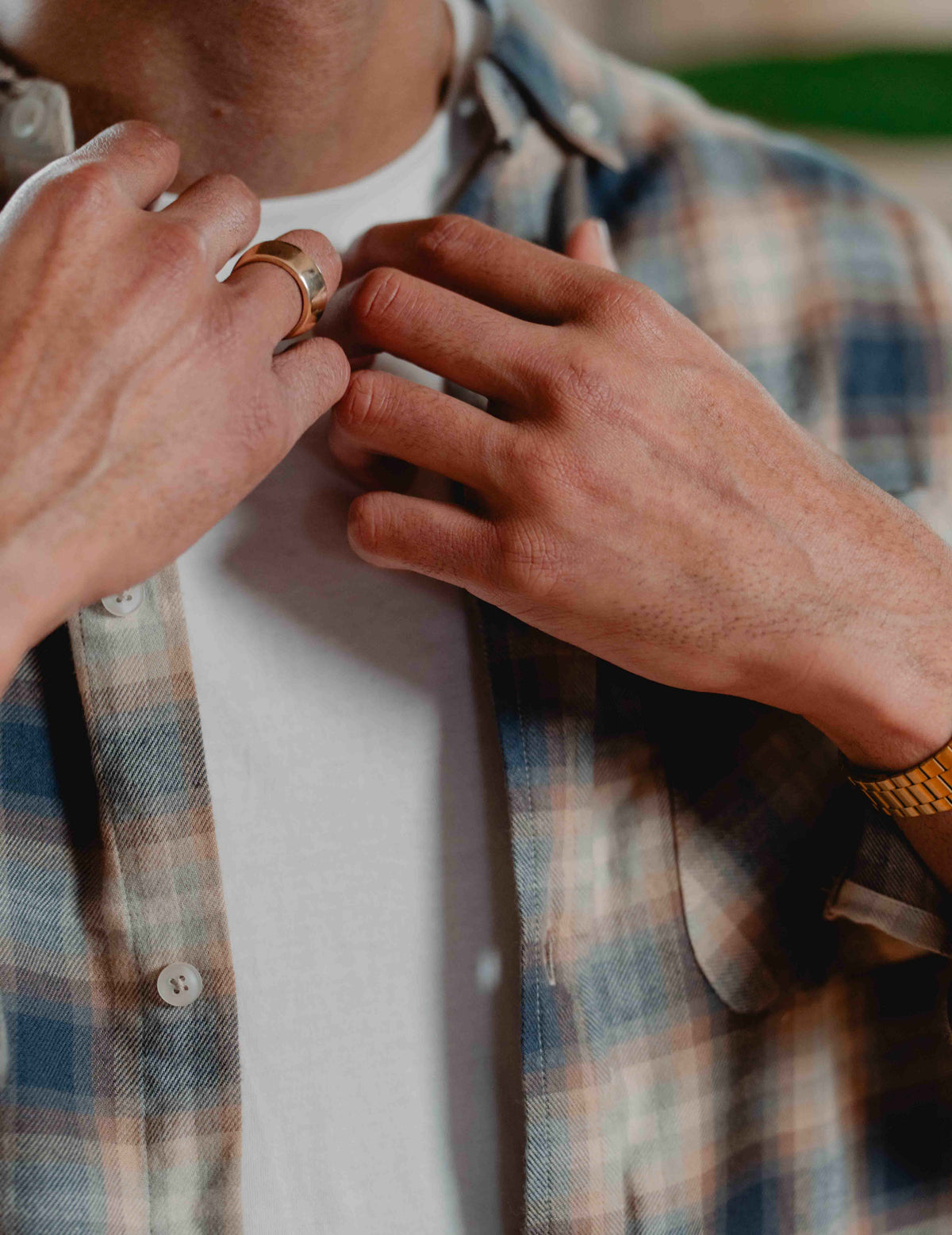FC Flannel Check Shirt - Brown