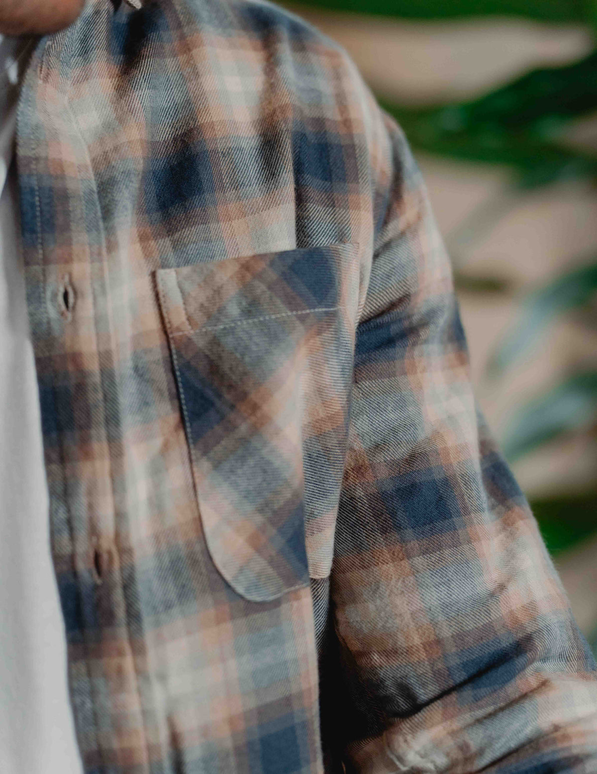 FC Flannel Check Shirt - Brown