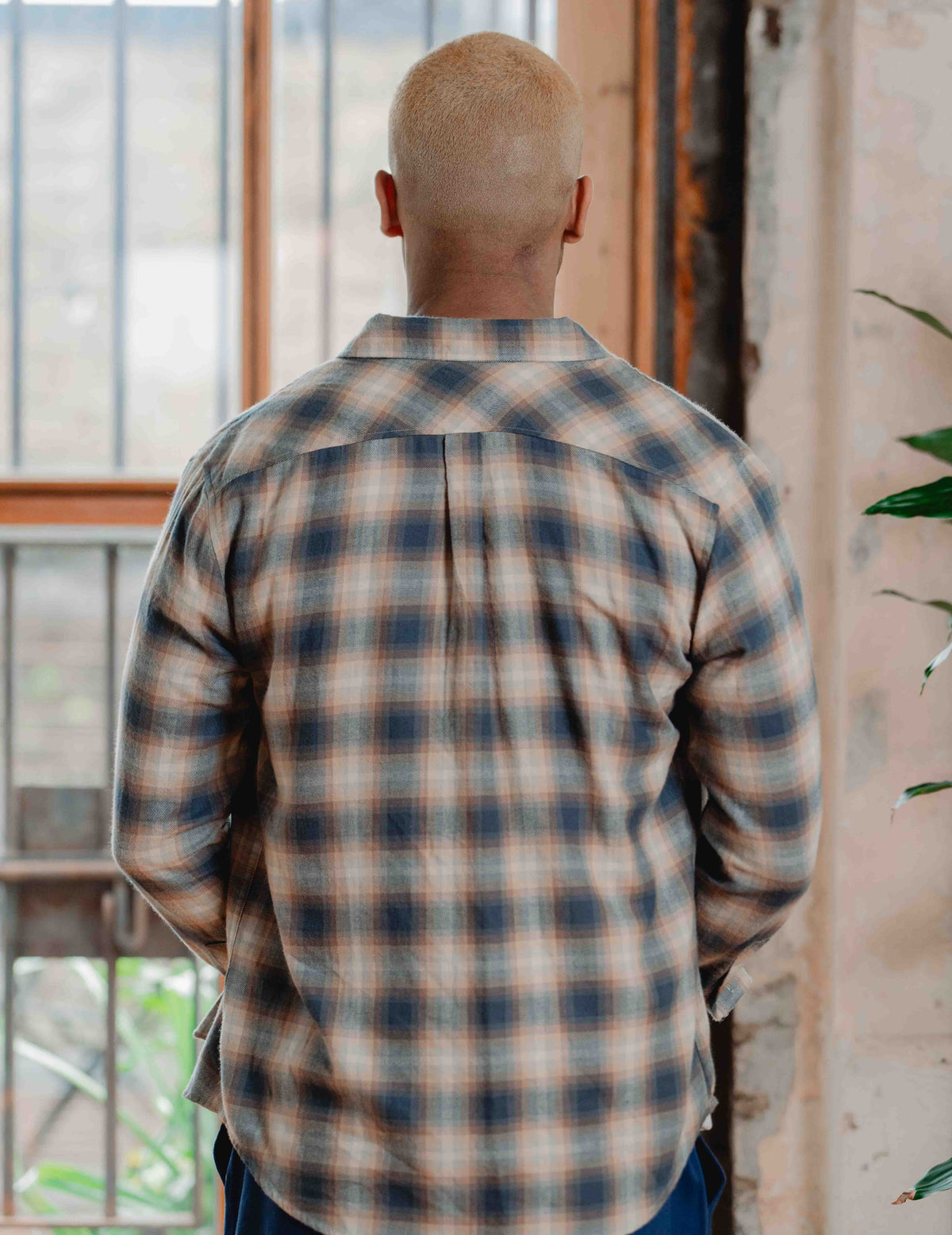 FC Flannel Check Shirt - Brown
