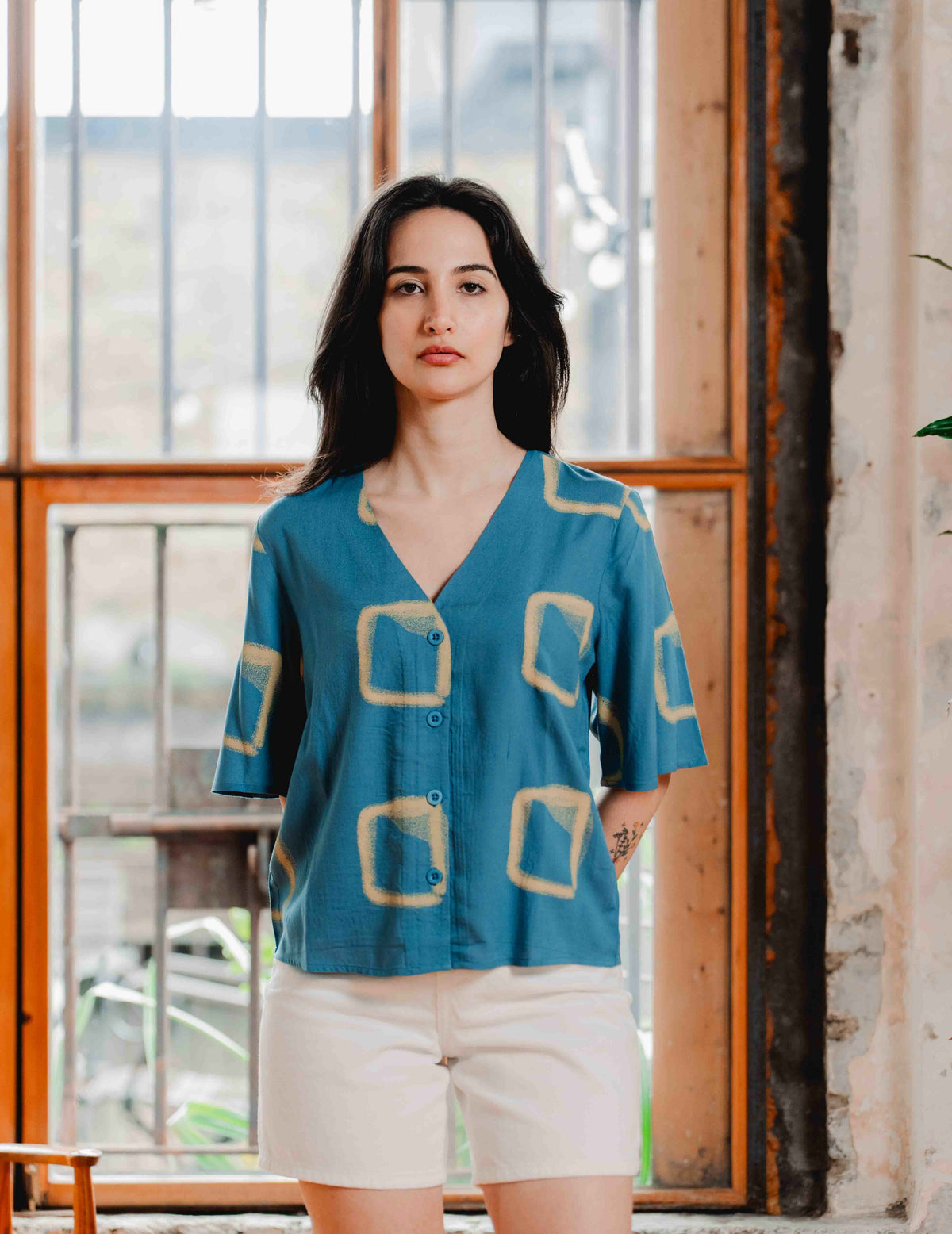 Ecovero Lay Blouse - Stella