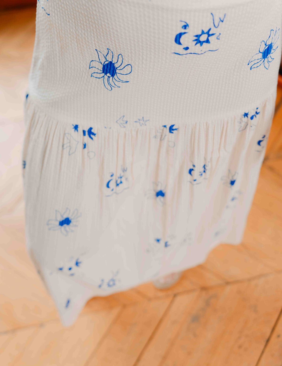 Indi Seersucker Skirt - Jasmine