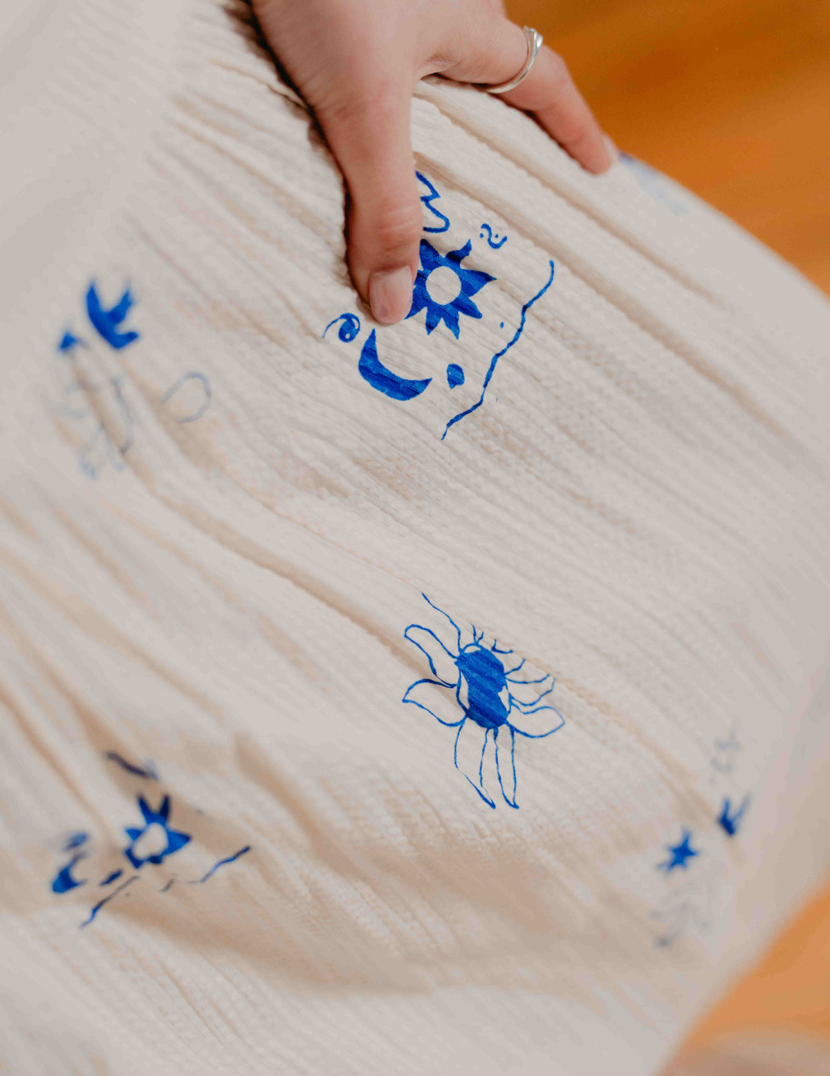 Indi Seersucker Skirt - Jasmine
