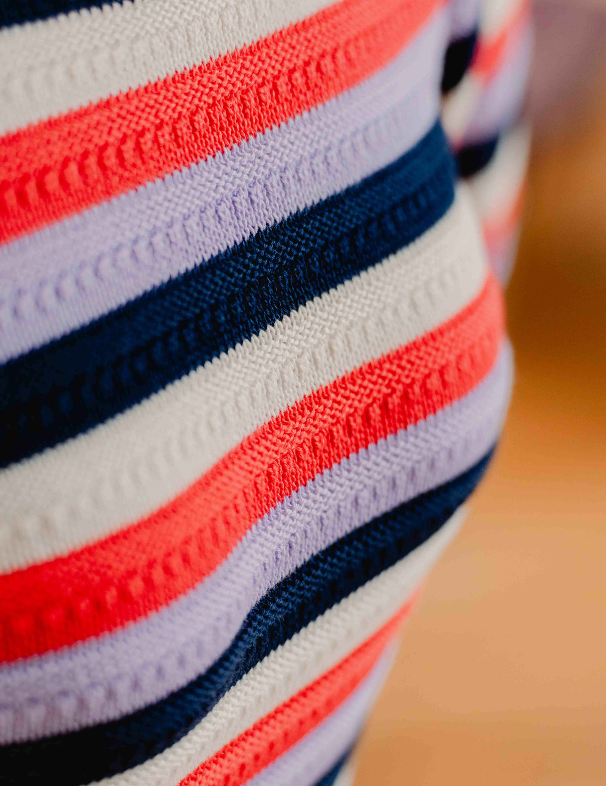 Fresh Knit Dress - Stripe