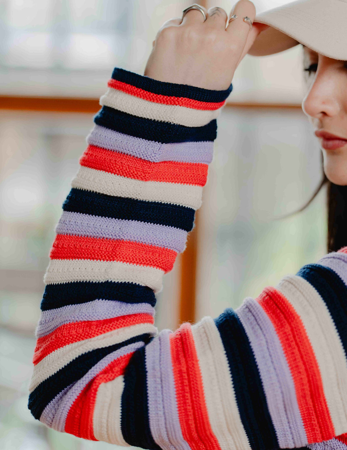 Fresh Knit Dress - Stripe