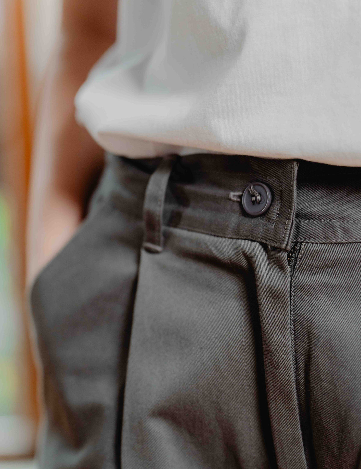 Womens Fresh Chino - Grey