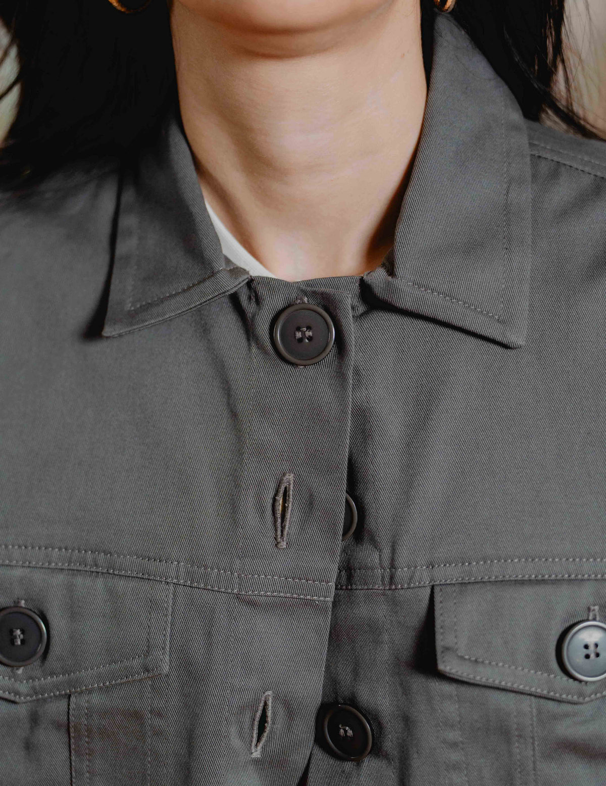 Womens Worker Jacket - Grey