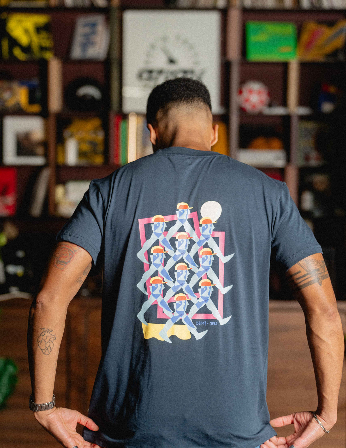 Fresh Staple Tee - Decoy Baseball Man