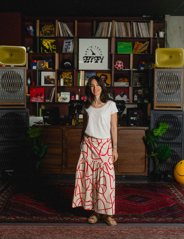 Indi Seersucker Skirt - Summers Here