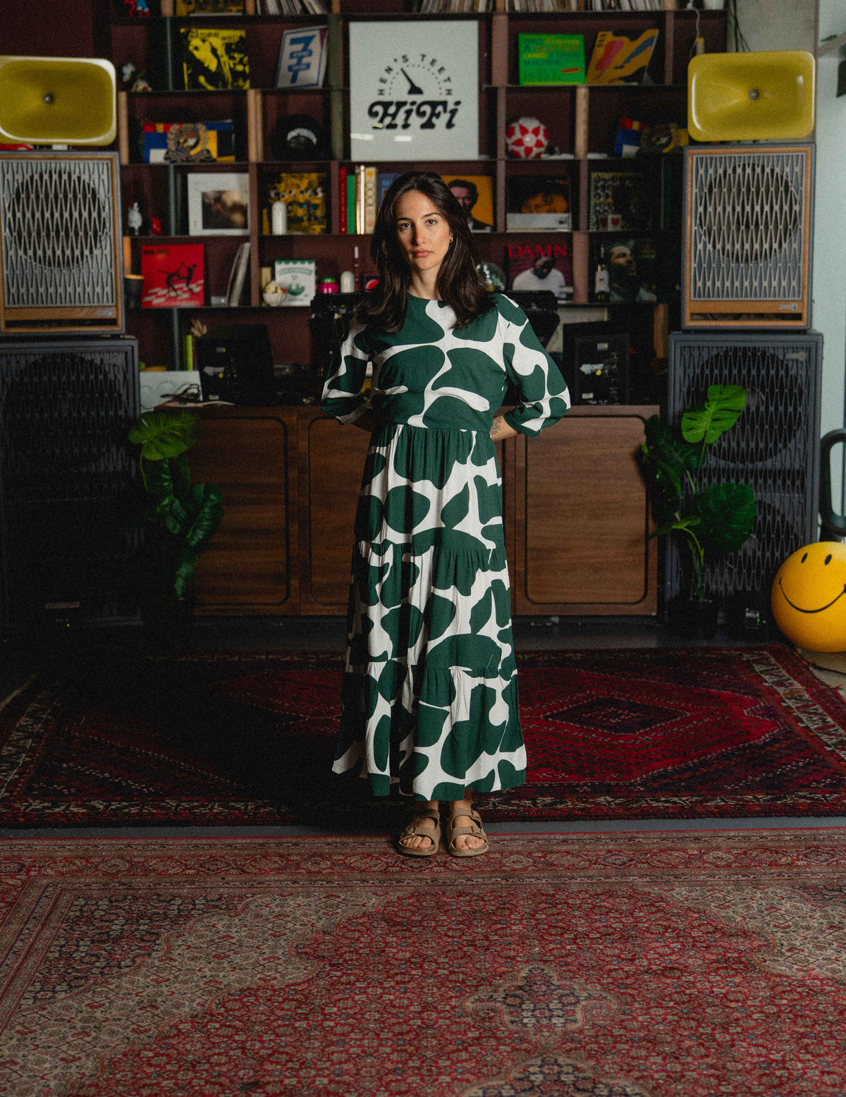 Ecovero Rae Dress - Shakti Print