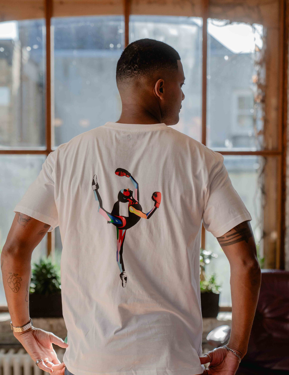 Fresh Staple Tee - Solus Print White