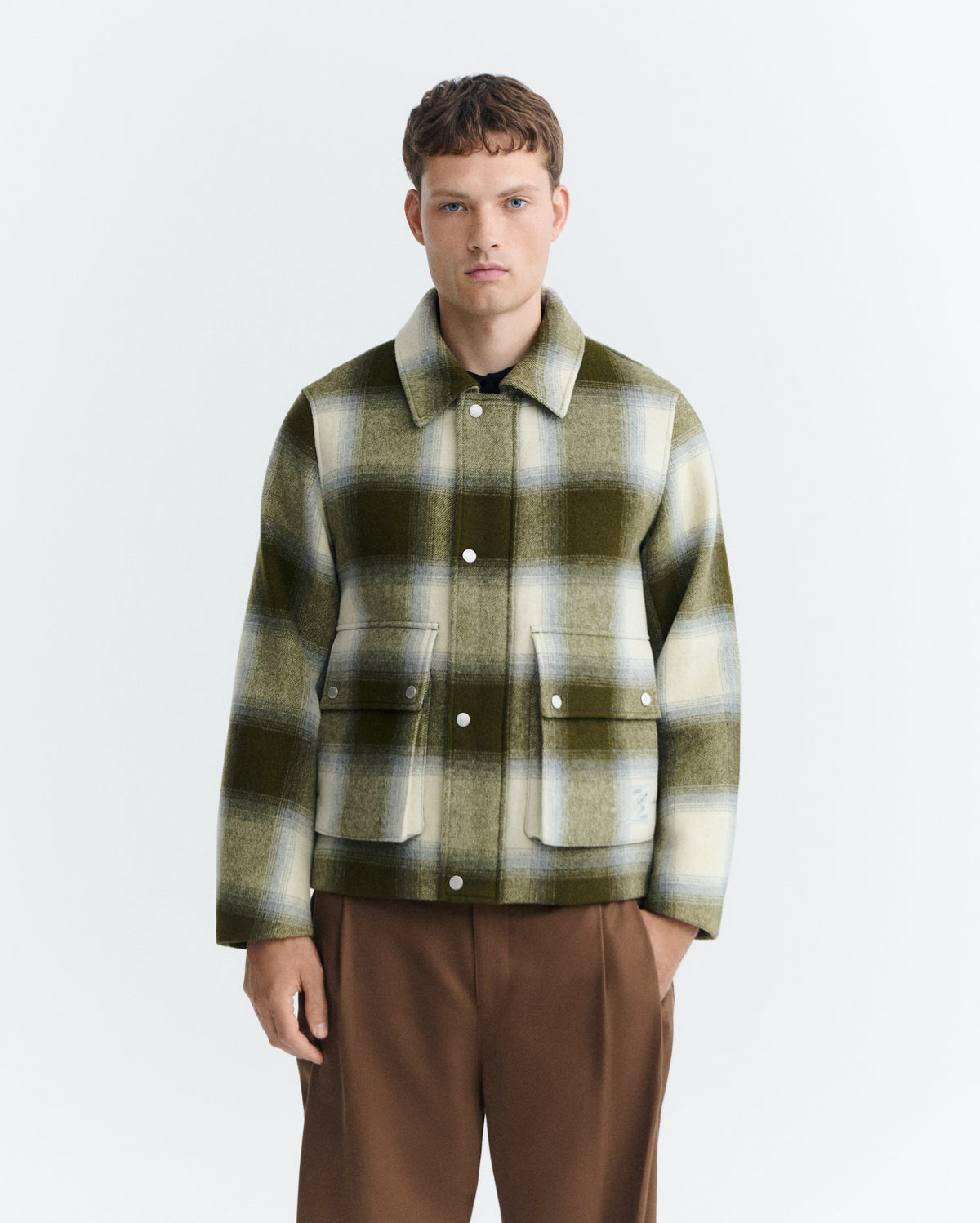 Green Checks Callum Jacket