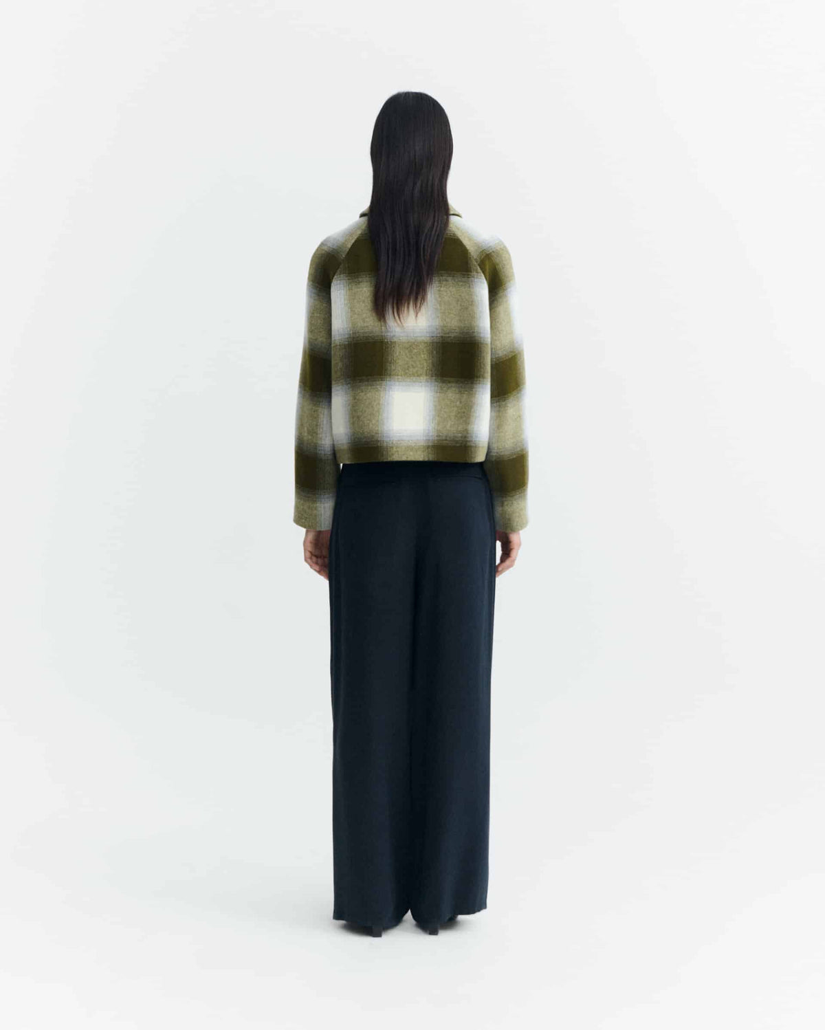 GREEN CHECKS DARIA JACKET