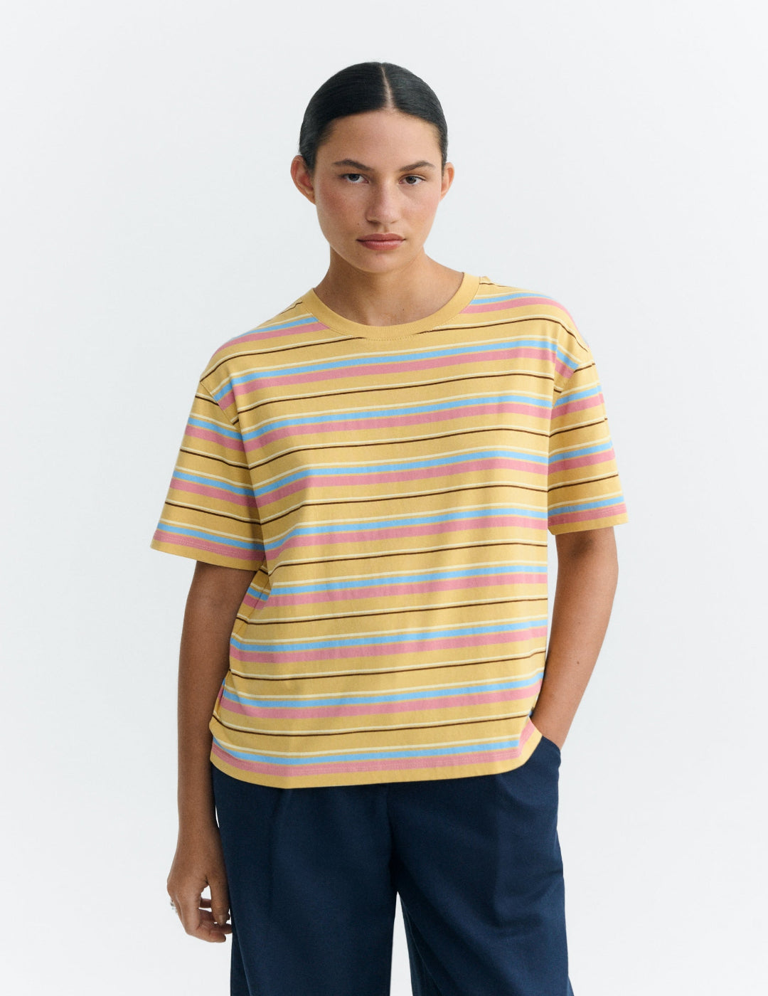 FUNKY STRIPES SAHARA SUN LUCIA TEE