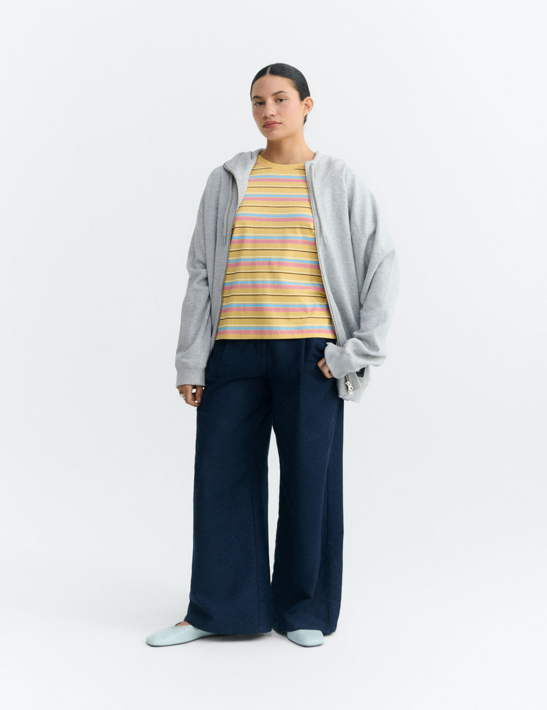 FUNKY STRIPES SAHARA SUN LUCIA TEE